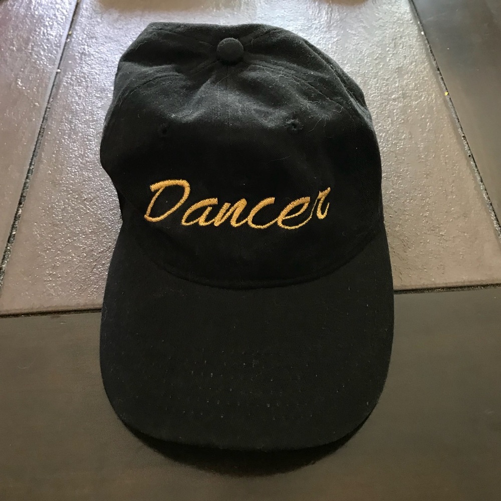 Black “dancer” hat